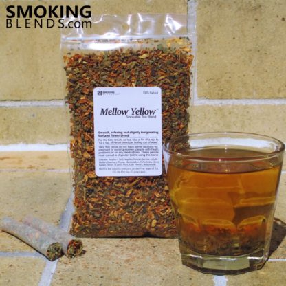 Mellow Yellow™ Relaxing Herbal Smoke and Tea 1oz
