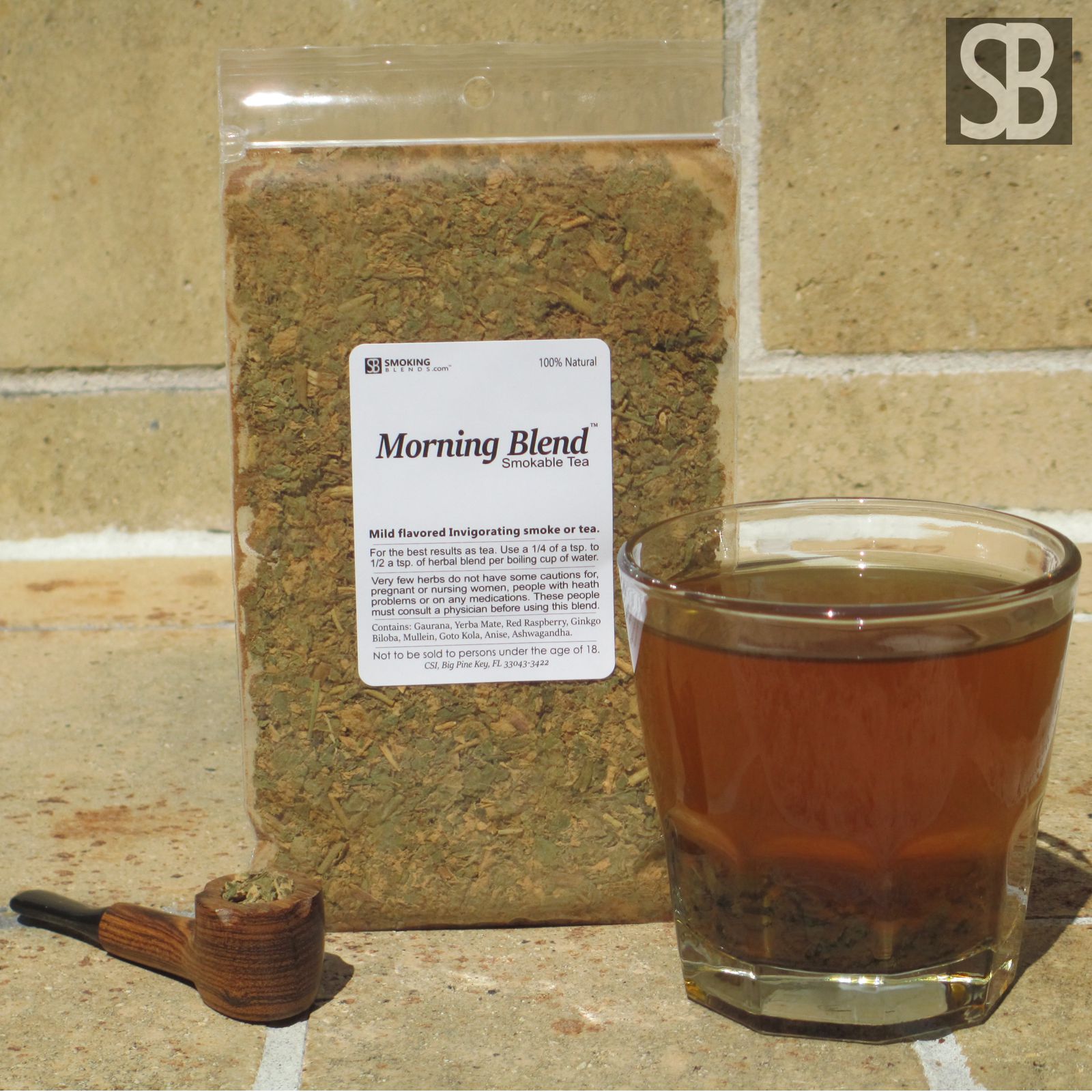 Morning Blend™ Energizing Herbal Smoke and Tea Smoking Blends