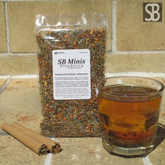SB Minis Blueberry Herbal Tea and Rolling Blend