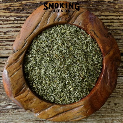 Damiana Leaf Displayed in Wooden Bowl