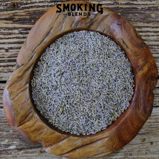 Lavender Flowers in a wooden bowl