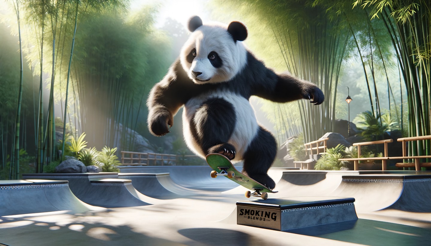 Xiao Zephyr Long: The Skateboarding Panda