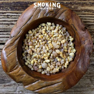 Frankincense Displayed in Wooden Bowl
