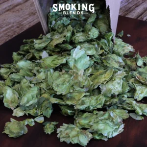 Hops (Humulus lupulus)
Flavor: Bitter, floral, smooth
Benefits: Said to promote calm and support sleep.
