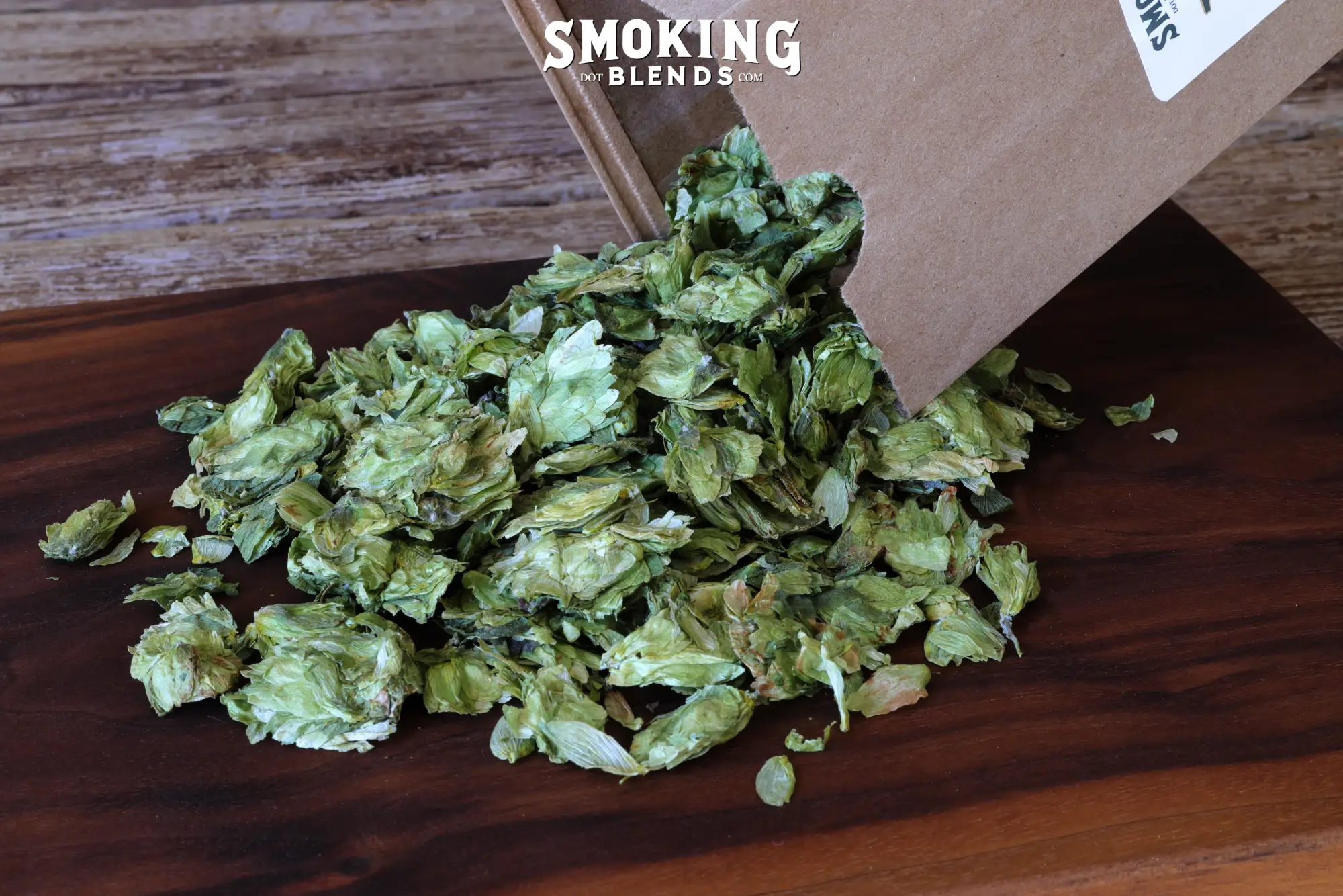 Paragon Smokable Herbs Being Poured From Package