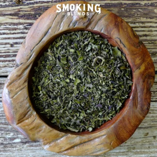 blue-lotus-leaf-displayed-in-wooden-bowl