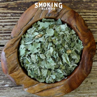Calea Zacatechichi Whole Leaf Displayed in Wooden Bowl