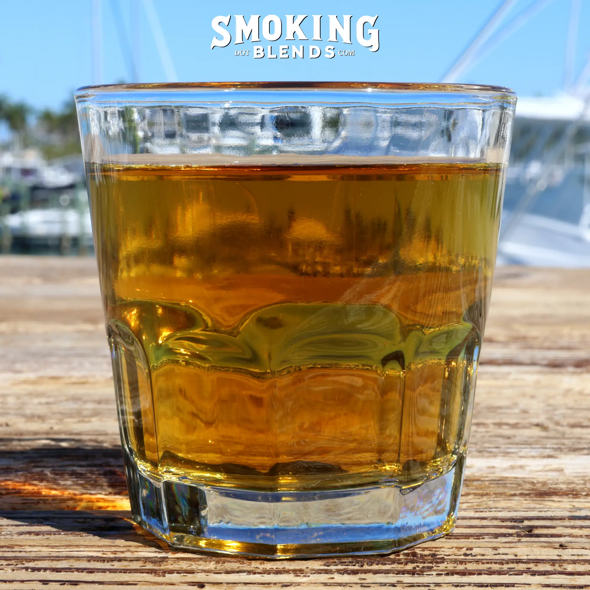 Glass of Coneheads Herbal Tea