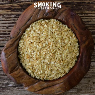 Jasmine Petals Displayed in Wooden Bowl