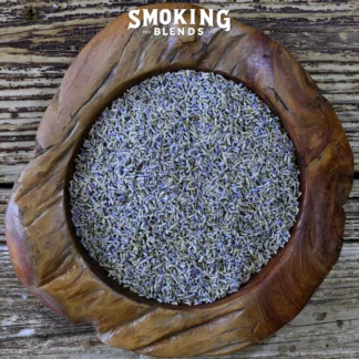 Lavender Flowers in a wooden bowl