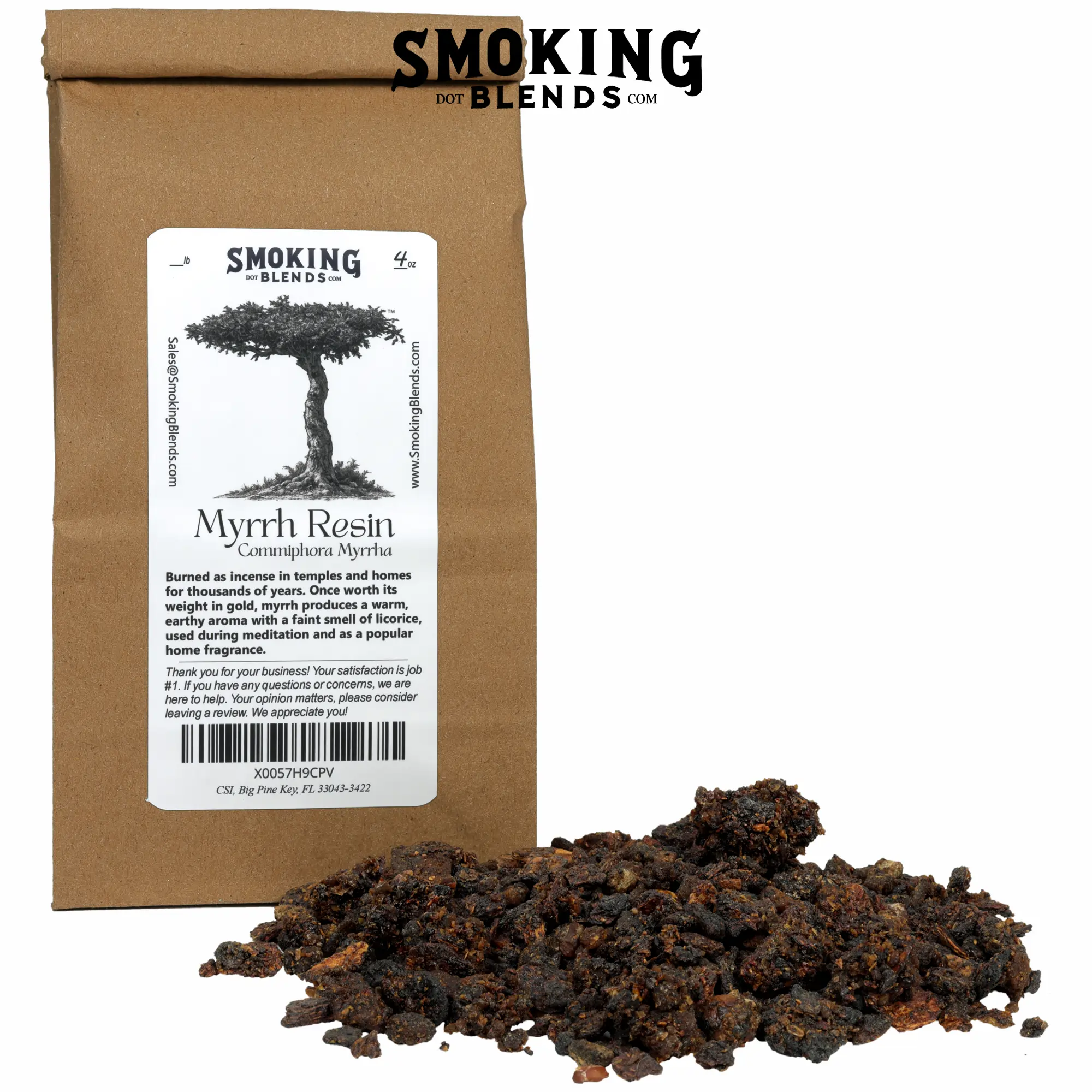 Myrrh Resin Tears | Commiphora Myrrha