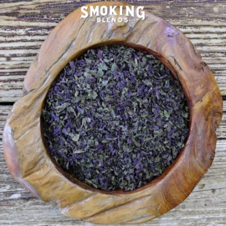 Perilla Leaf Displayed in Wooden Bowl